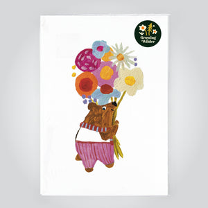 Bear Bouquet Art Print / Poster Print